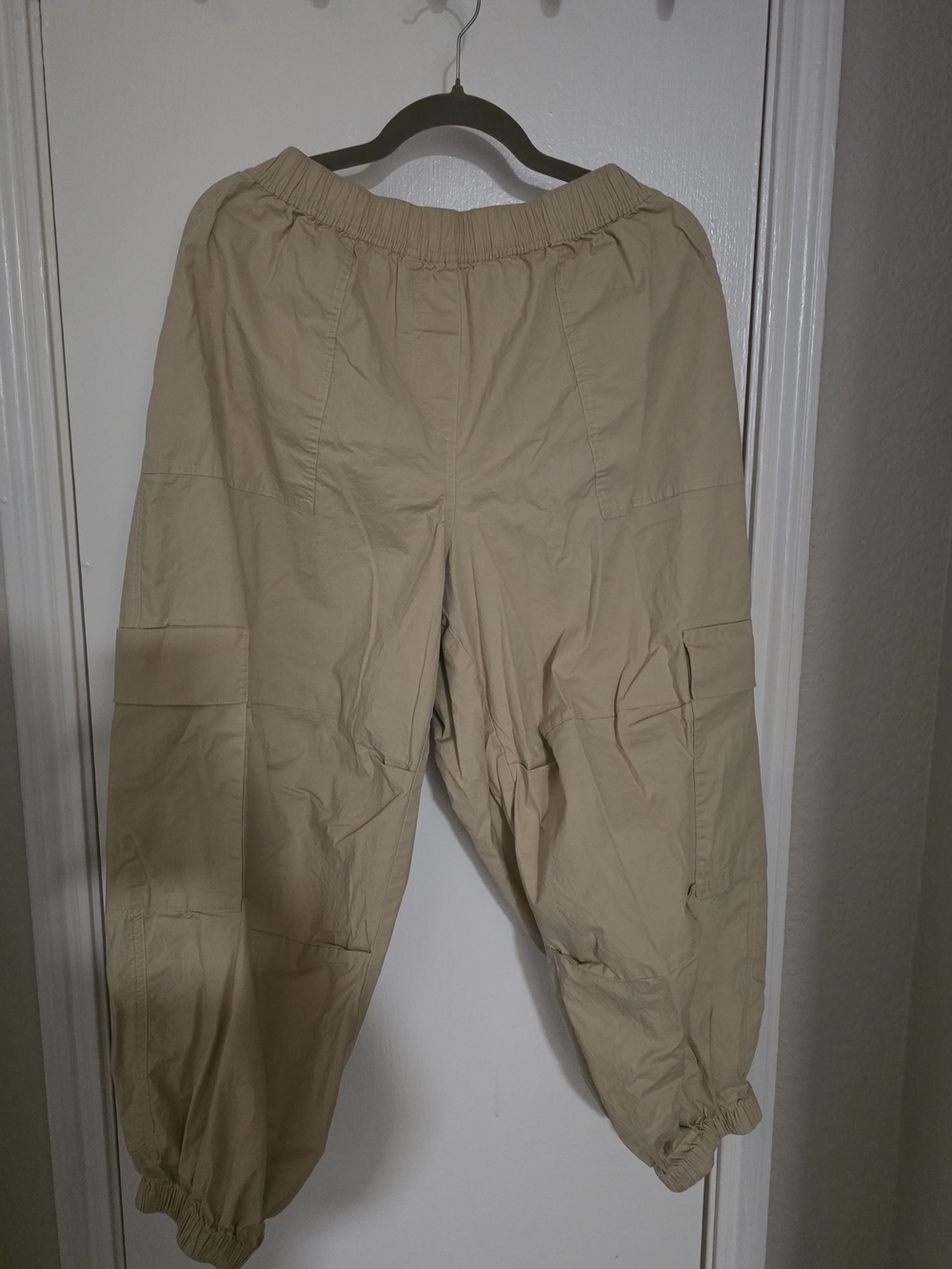 Lane Bryant Khaki Cargo Jogger Pants Lane Bryant